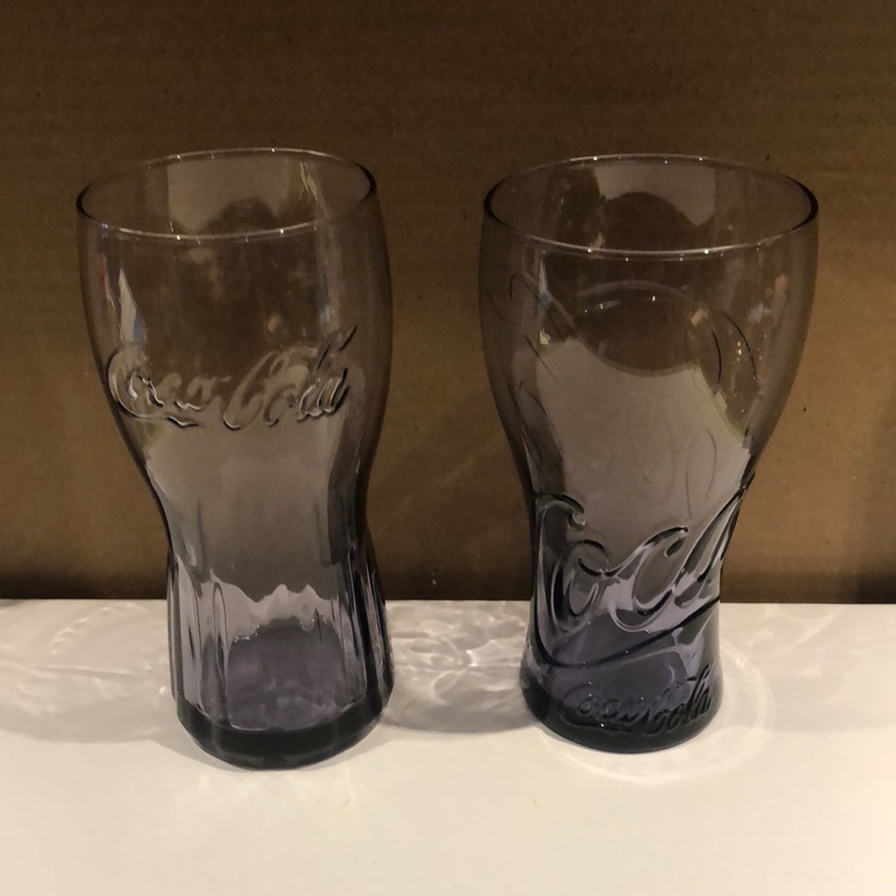 Coca-Cola Purple Glasses